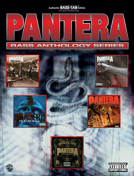 Pantera - Pantera Bass Anthology - Bass Guitar Tab