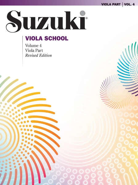 Alfred Publishing Suzuki Viola School - Viola Part. Vol. 4