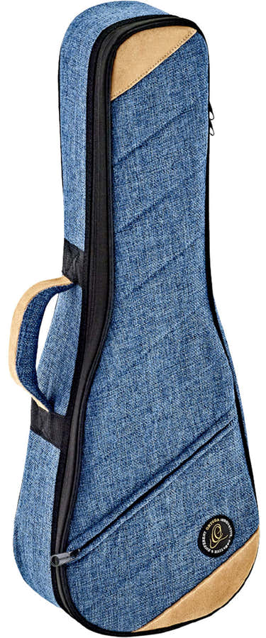 Estuche Ukelele Concierto Ligero Azul