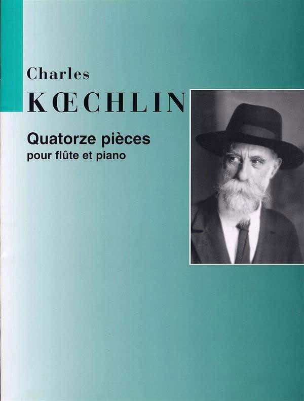 KOECHLIN - 14 PIECES - FLUTE ET PIANO