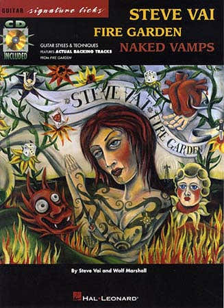 VAI STEVE - FIRE GARDEN SIGNATURE + CD - GUITAR TAB