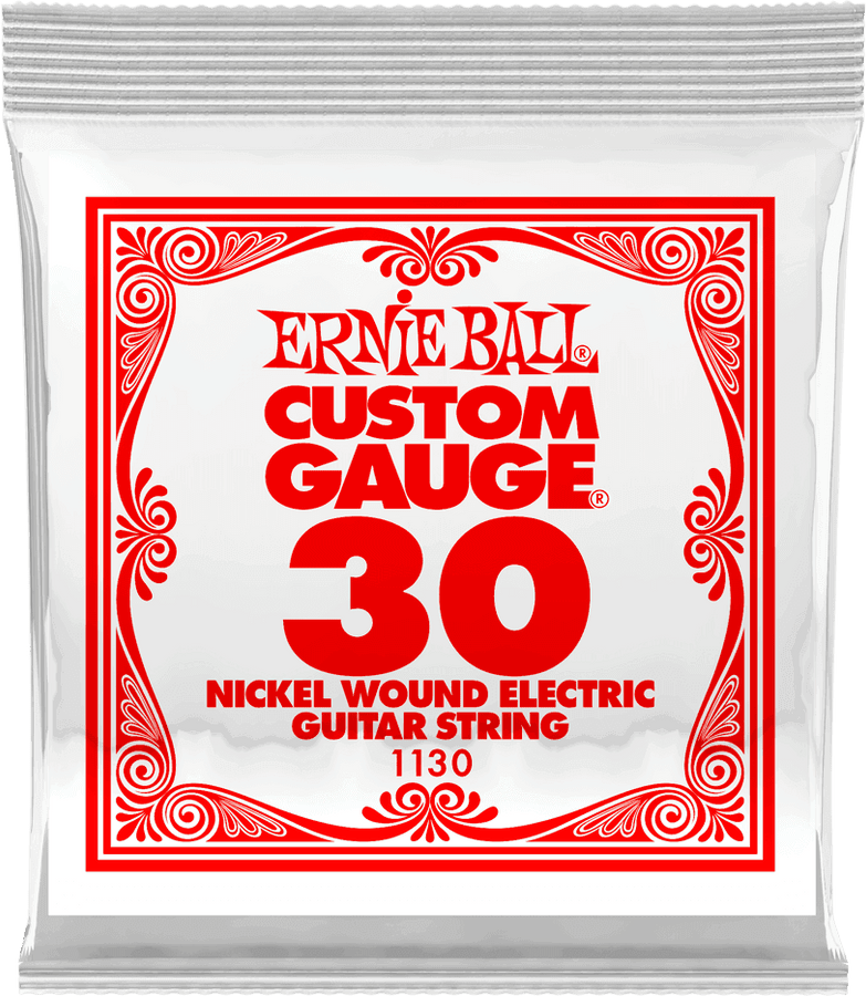 .030 NICKEL WOUND ELECTRIC GUITAR STRINGS