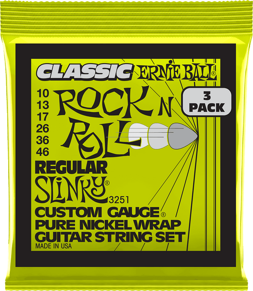 3251 Classic RNR Regular Slinky 10-46 Pack de 3