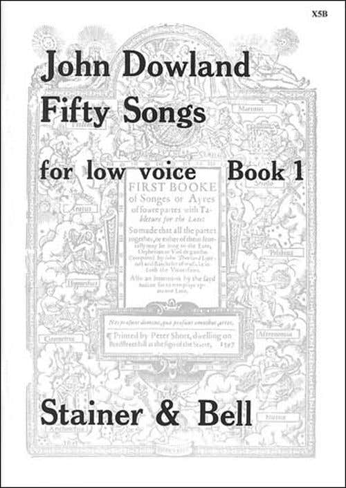 Dowland John - 50 canciones Vol.1 - Voz grave y piano