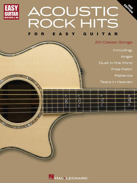 Acoustic Rock Hits For Easy Guitar 2nd edition