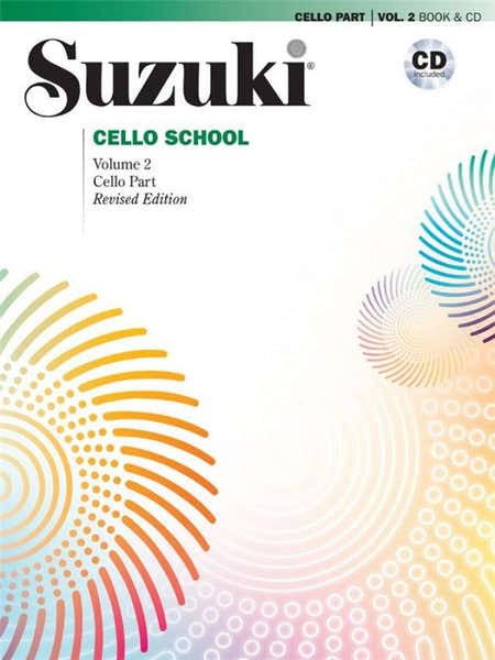 Suzuki Cello School Vol.2 (revised) + CD