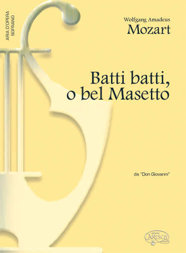 MOZART W.A. - BATTI BATTI O BEL MAESTRO - PIANO VOIX SOPRANO