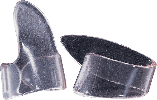 12 x Thumbpick Transparents Large