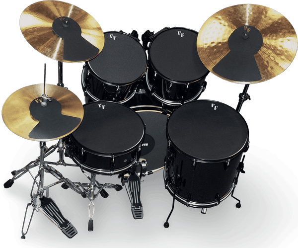 Vic Firth ROCK - 22-10-12-16-14 + PLATOS