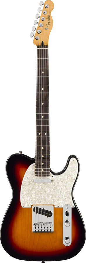 Telecaster Player II Modified RW Sunburst de 3 tonos