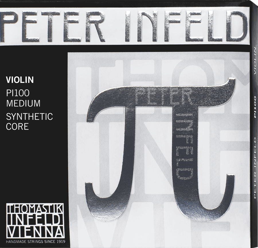 STRINGS VIOLIN CORE SYNTHETIQUE PETER INFELD SET E PLATINE PI100