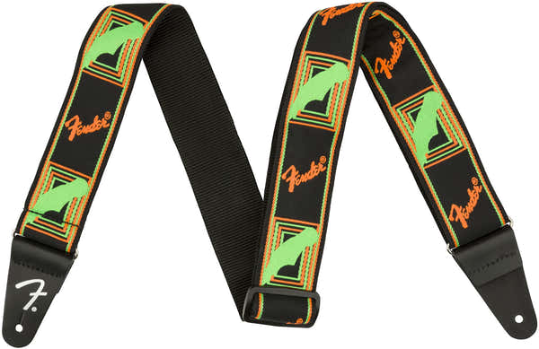 NEON MONOGRAMMED STRAP GREEN/ORANGE
