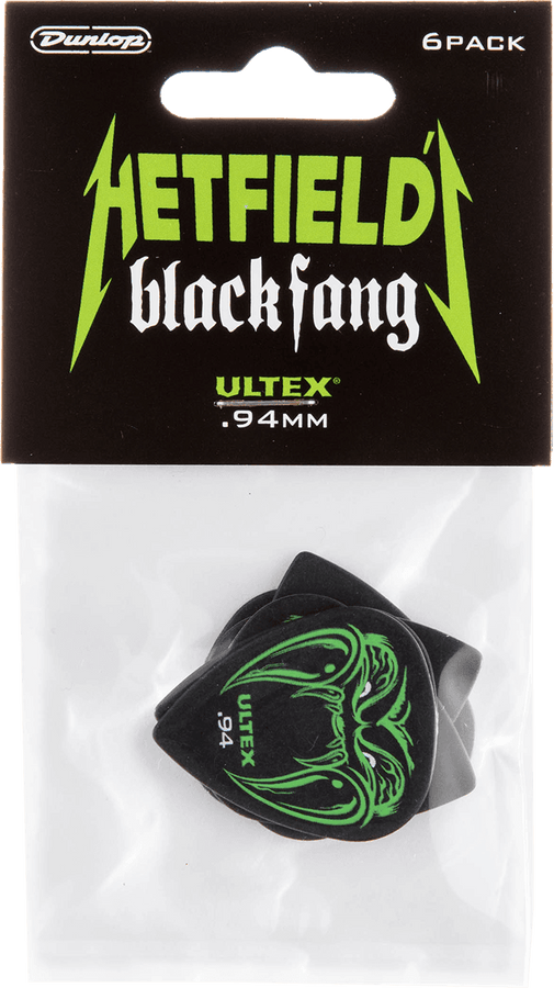 6 x 0,94mm Ultex Hetfield's Black Fang