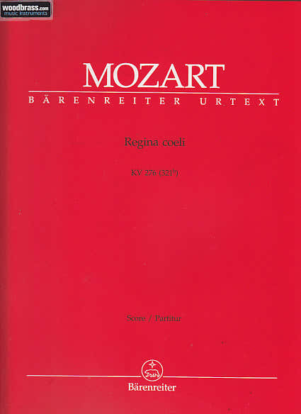 Barenreiter Moz W.A. - Regina Coeli Kv 276