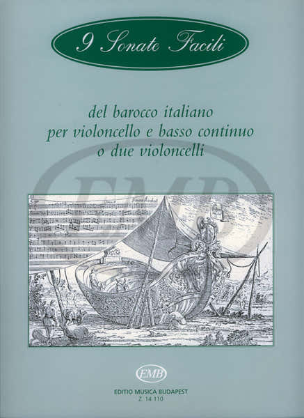 9 Sonates Faciles Du Baroque Italien - Violoncelle et BC Ou Deux Violoncelles