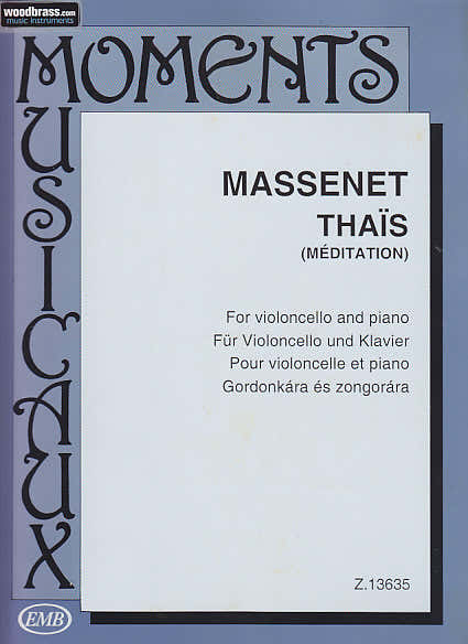 Massenet Jules - Thaïs (meditation) - Violonchelo & Piano