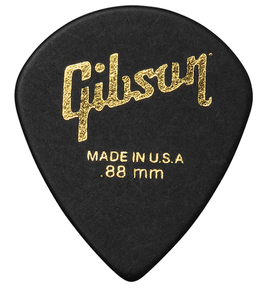 Púas de guitarra Modern 6 unidades negras .73Mm púas de guitarra