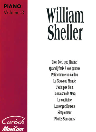 SHELLER W. - ALBUM VOL. 3 - PIANO CHANT