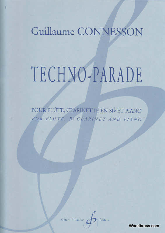 Esson Guillaume - Techno-Parade - Flute Clarinette Et Piano