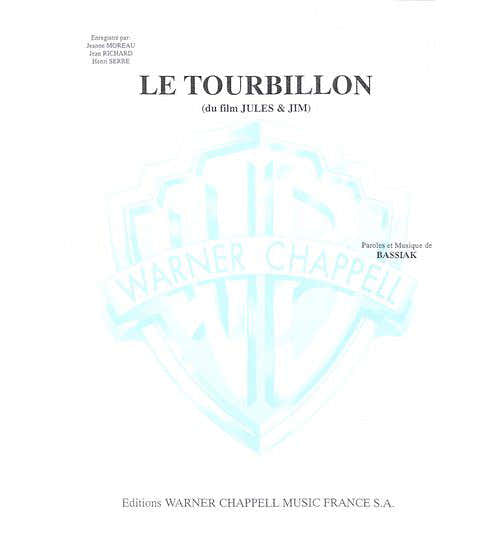 MOREAU JEANNE - LE TOURBILLON - PIANO CHANT