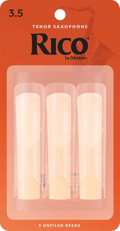 RKA0335 - CAÑAS RICO SAXOFÓN TENOR FUERZA 3.5 PAQUETE DE 3
