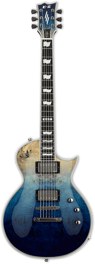 E-II Eclipse Burled Maple Azul Degradado Natural