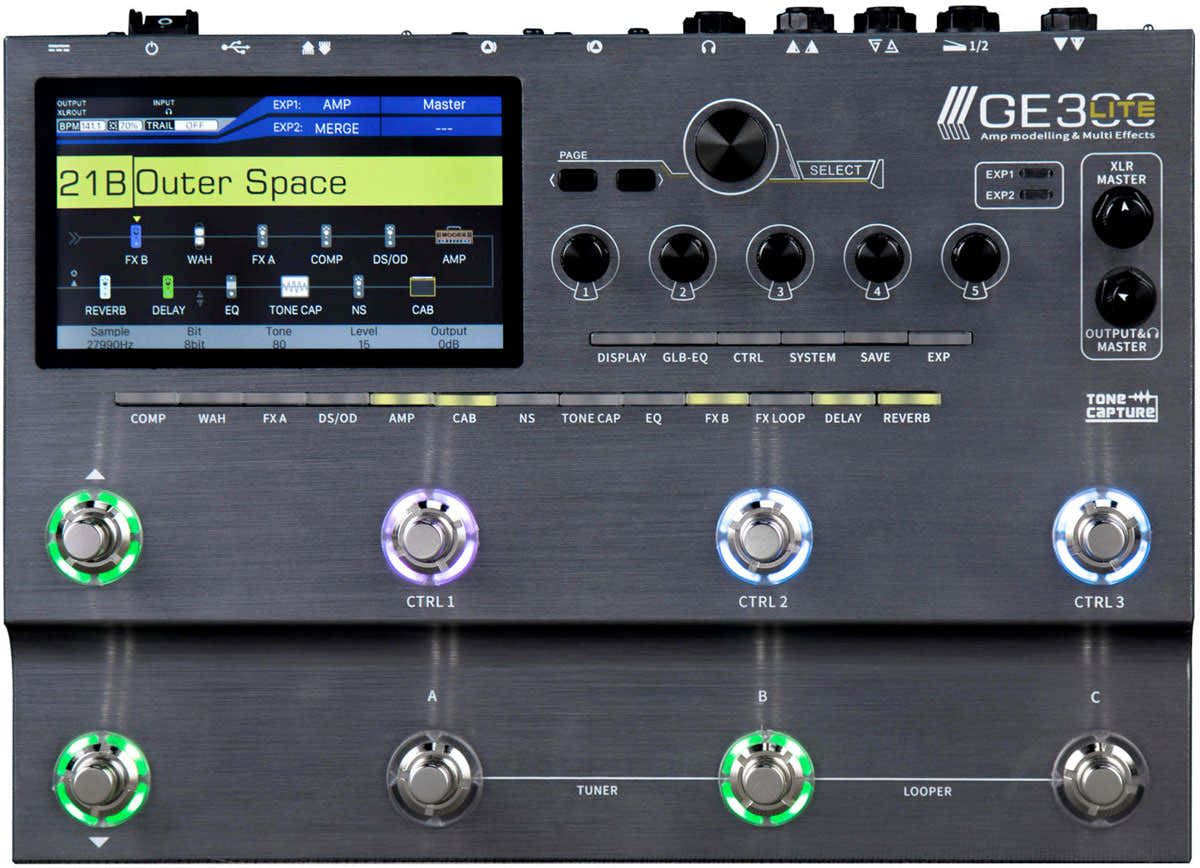MULTI EFFETS MOOER GE300 LITE