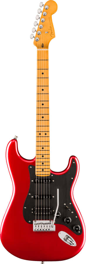 Stratocaster American Ultra II HSS MN Sinister Red