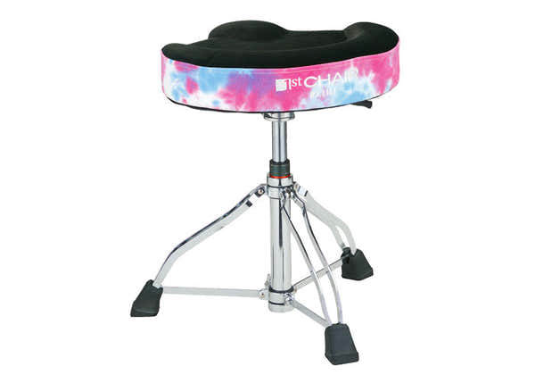 HT550TDPS Asiento De Batería 1ST Chair Glide Rider Fluorescent Pink Sky Seat