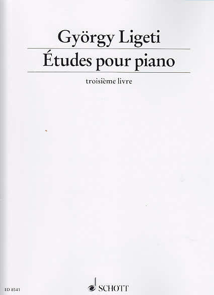 Ligeti Gyorgy - Estudios para piano - Tercer libro