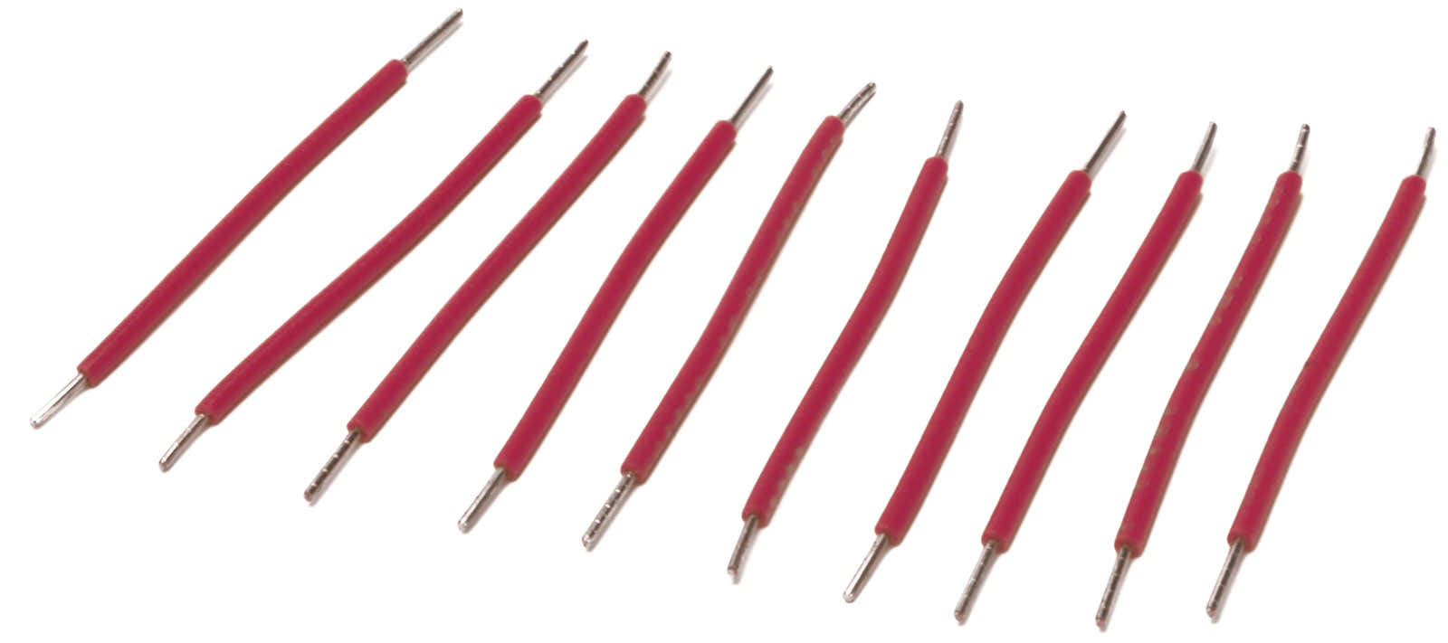 Cable pelado precortado 1,5 - Rojo
