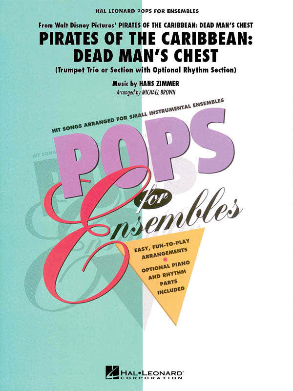 Pops For Ensembles - Pirates Of The Caribbean (dead Man's Chest) - Trio De Trompettes