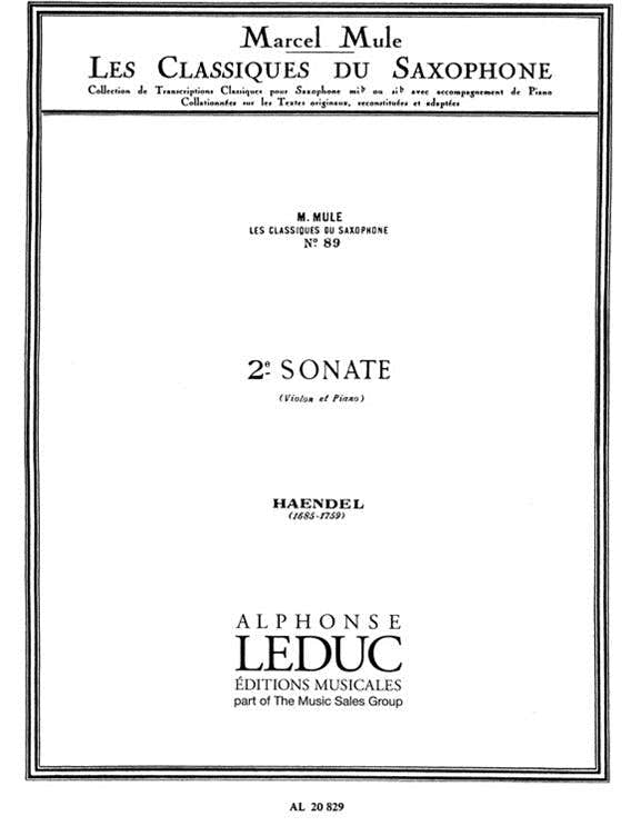 Sonata For Violin No.2