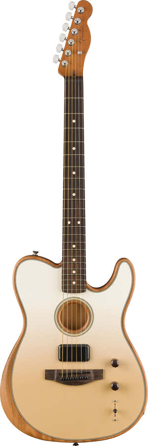 Telecaster Acoustasonic Player Signature Finneas RW Degradado Cappuccino