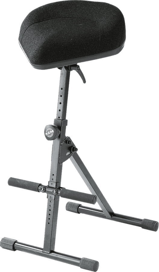 14046-000-55 PNEUMATIC STOOL BLACK FABRIC