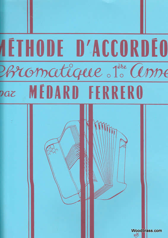 Método De Acordeón Cromático 1.ª Año - Ferrero