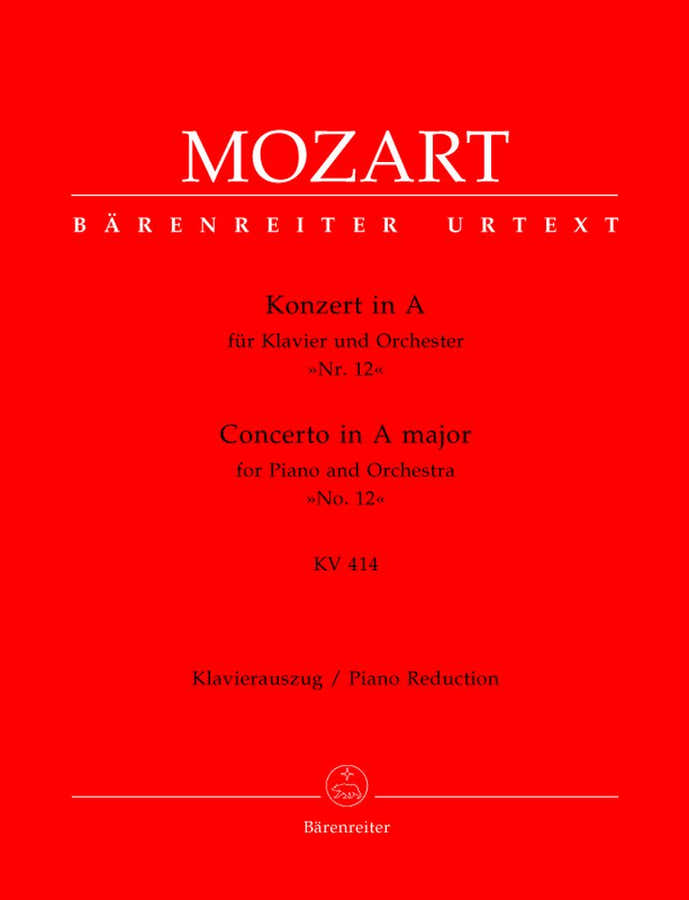 MOZART W.A. - CONCERTO EN LA MAJEUR N°12 KV 414 - 2 PIANOS