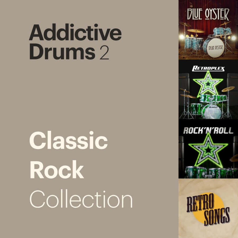 Addictive Drums 2 Colección Classic Rock