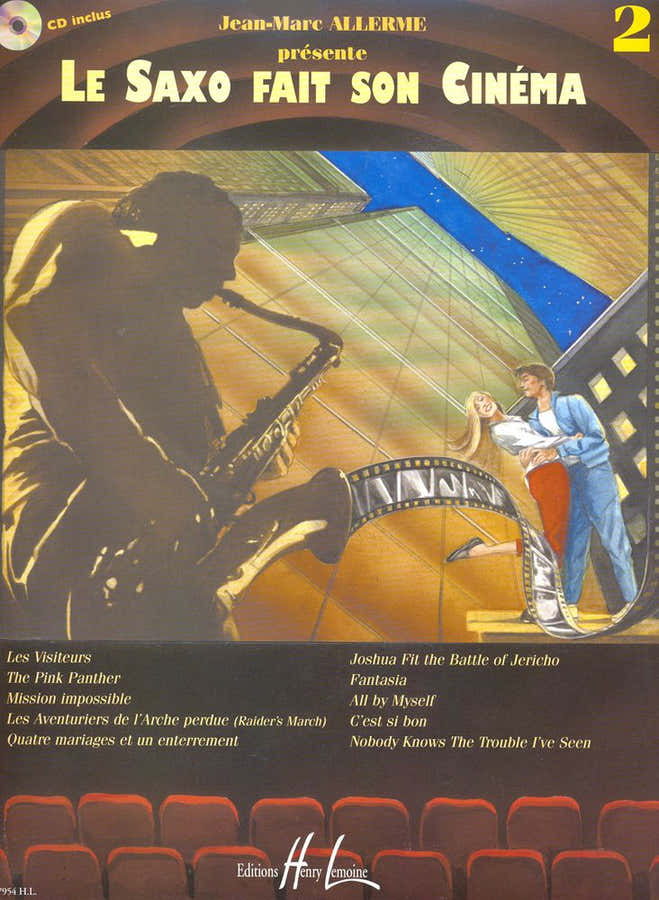 Allerme JEAN-marc - Le Saxophone Fait Son Cinema Vol.2 + CD