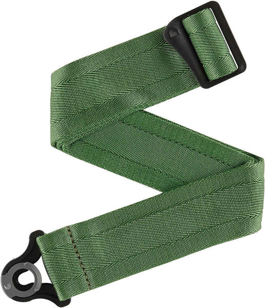Correa para guitarra Auto Lock, Verde