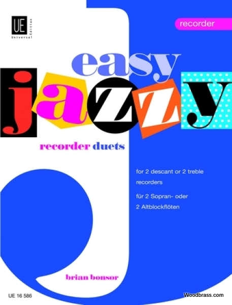 Bonsor Easy Jazzy Recorder Duets For 2 Desc Or 2 Treble Recorders