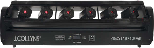 J.collyns Crazy Laser 500 RGB