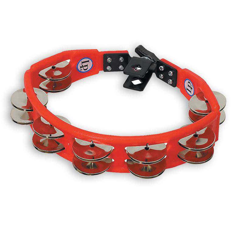 LP161 PANDERETAS CYCLOP CON SOPORTE ROJO