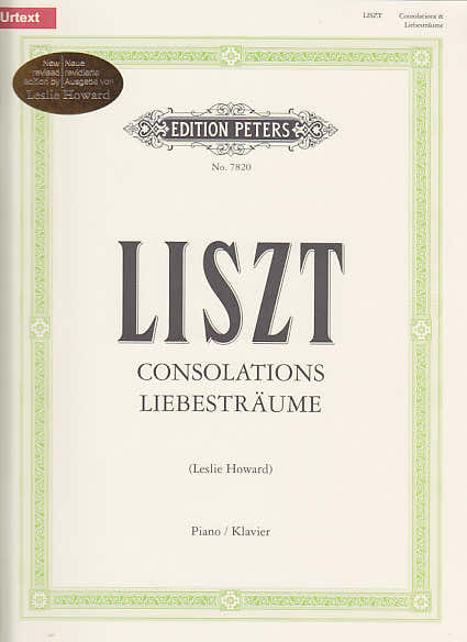 Liszt F. - Consolations/liebestraume (notturnos) - Piano