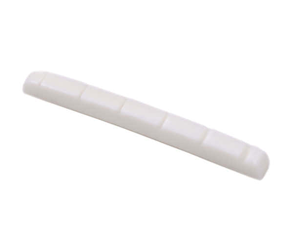 Cejuela de cuerdas para Stratocaster/Telecaster estilo vintage de hueso auténtico pre-ranurada
