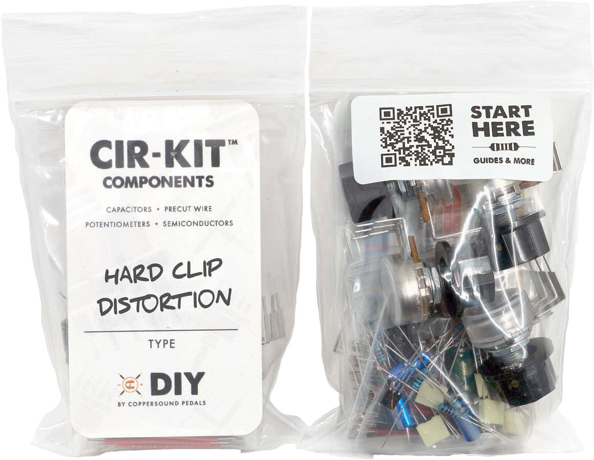 Cir-Kit bolsa de componentes Distorsión de recorte duro