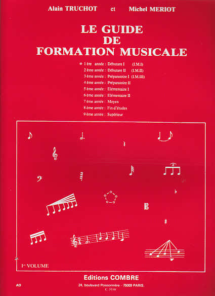 Truchot/meriot - Guía de formación musical Vol.1