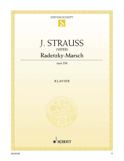 Strauss - Radetzky March G Major Op. 228 - Piano