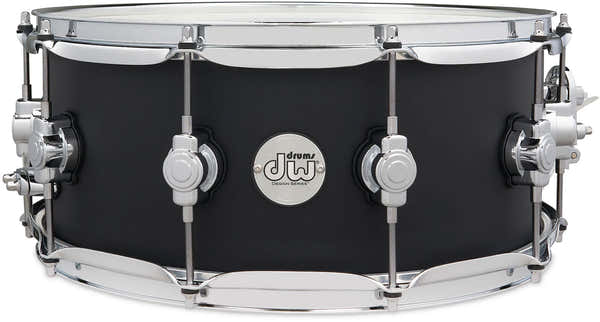 DW Drum Workshop Caja Design Series Black Satin 14X6