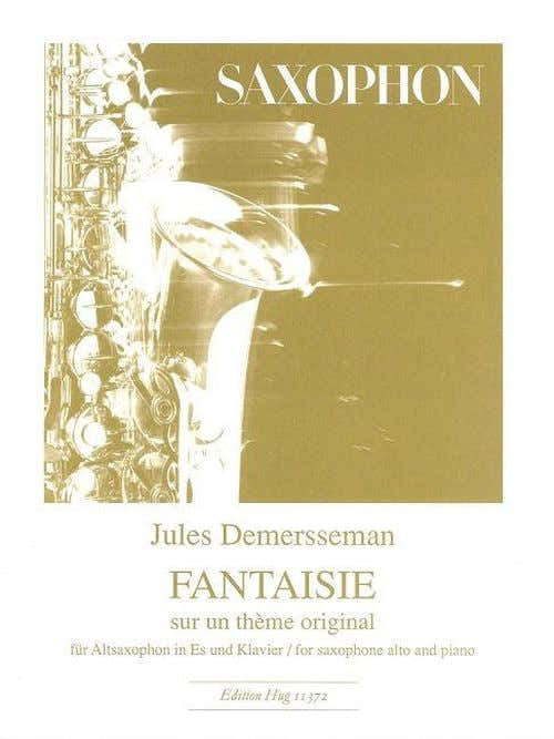 Demersseman J. - Fantaisie Sur Un Theme Original - Saxophone Alto et Piano